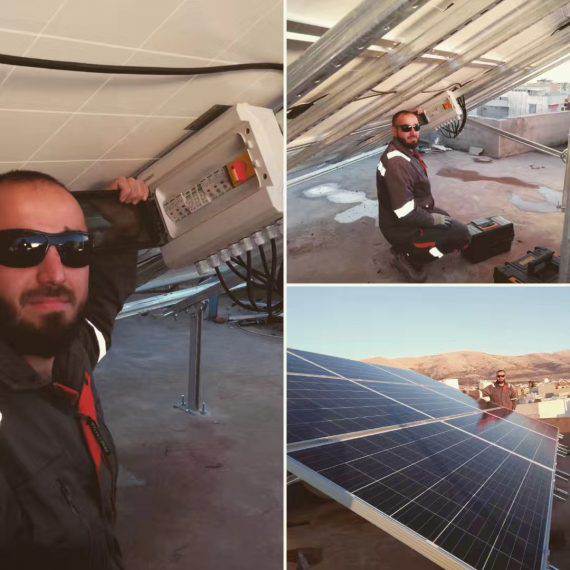 5KW solar project in Iran