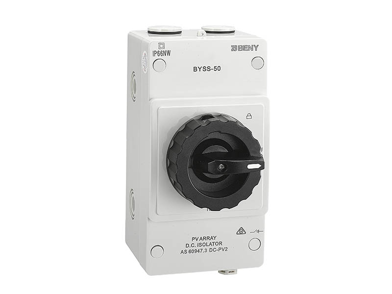 DC Isolator IP66 up to 1500V 50A